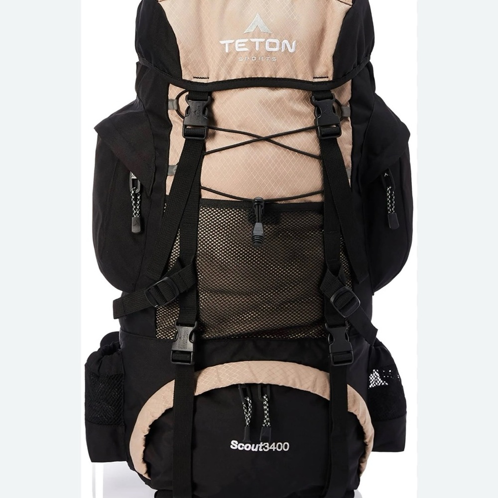 Scout 3400 Backpack - Black and Tan